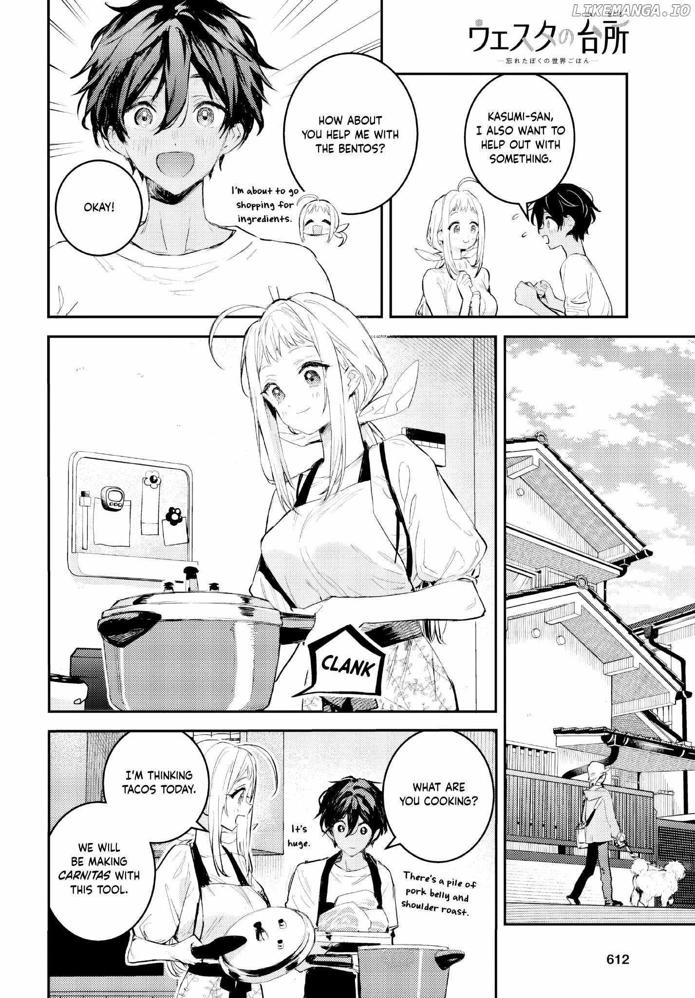 Westa no Daidokoro -Wasureta Boku no Sekai Gohan- Chapter 4 9